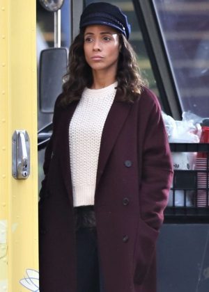 Dania Ramirez - On the set of 'Once Upon a Time' in Vancouver