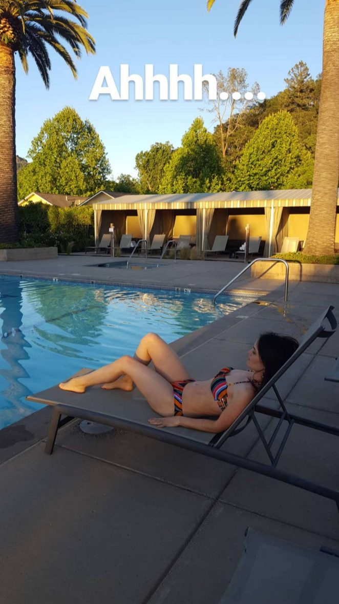 Danica McKellar in Bikini - Instagram