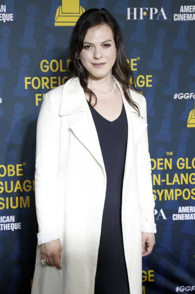Daniela Vega - Golden Globe Foreign-Language Nominees Series 2018 Symposium in LA