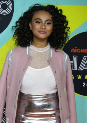 Daniella Perkins - 2017 Nickelodeon Halo Awards in New York City