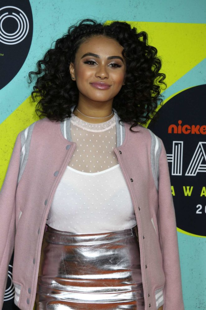 Daniella Perkins - 2017 Nickelodeon Halo Awards in New York City