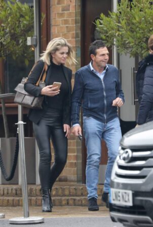 Daniella Westbrook - Spotted with a mystery man in Essex