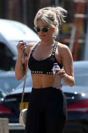 Danielle Armstrong - Leaving The Gym in Brentwood