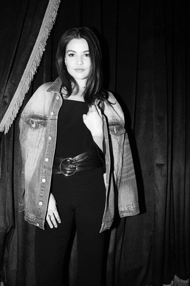 Danielle Campbell - Inside Flaunt Magazine Party shot by Christoph Night