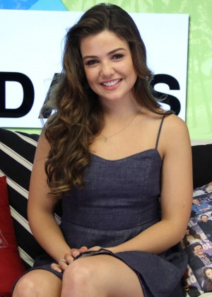Danielle Campbell - Visits the Young Hollywood Studio in LA