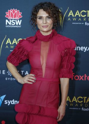 Danielle Cormack - 2017 AACTA Awards in Sydney