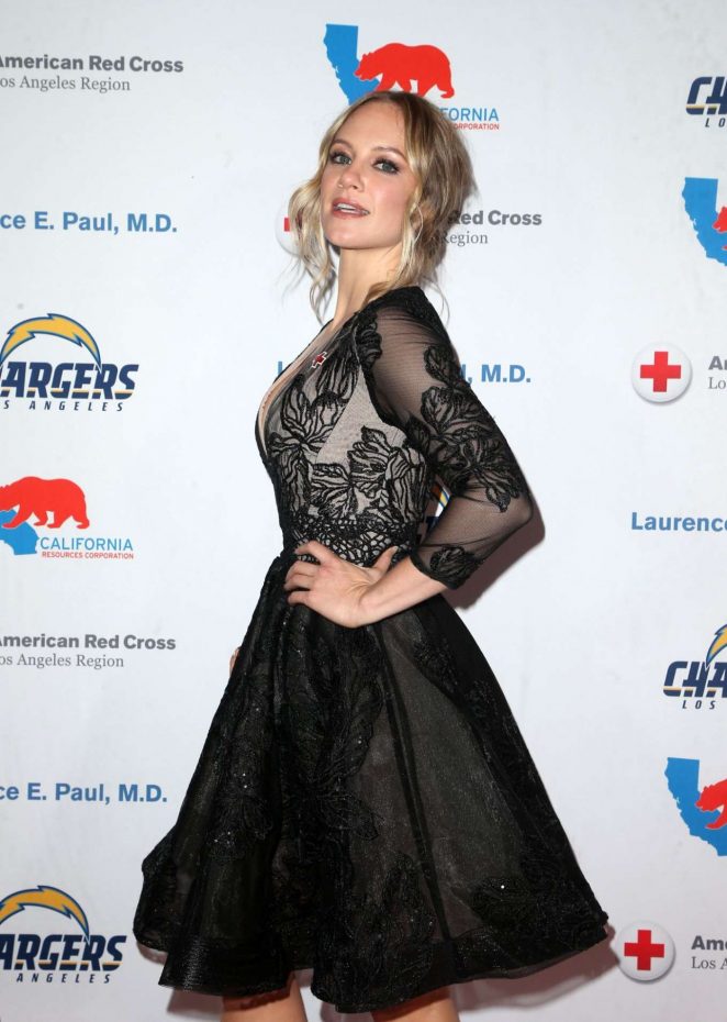 Danielle Savre - 2018 Red Cross Los Angeles Humanitarian Awards in LA
