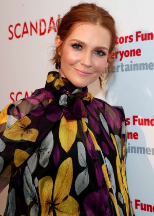 Darby Stanchfield - The Actors Fund’s 'Scandal' Finale Live Stage Reading in Hollywood