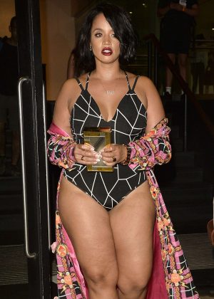 Dascha Polanco - Arrives to The Blonds Fashion Show at 2016 NYFW in NYC