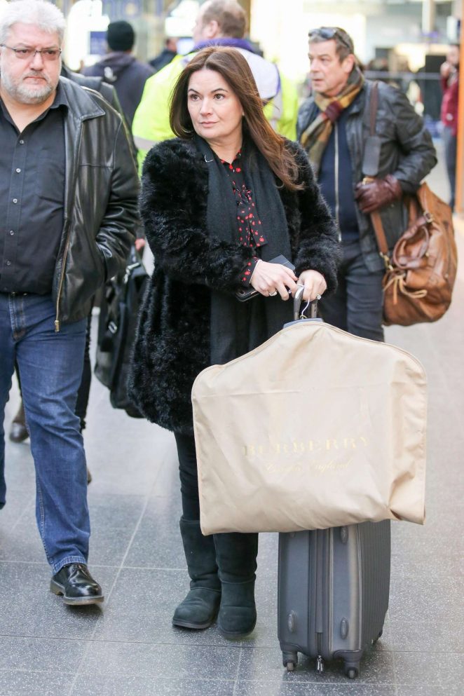 Debbie Rush - Arriving at Train Station in Manchester
