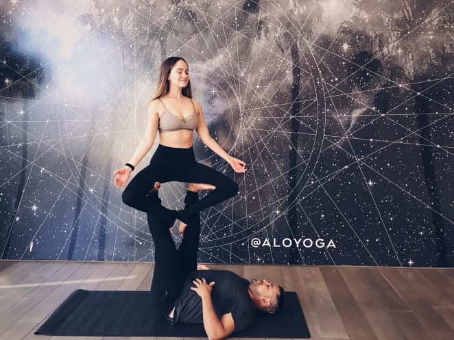Debby Ryan Doing Yoga - Twitter and Instagram