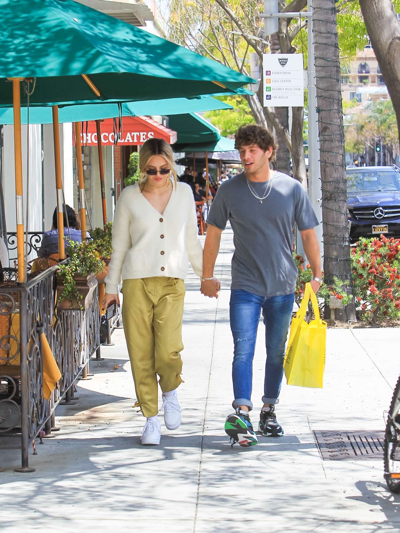 Delilah Hamlin and boyfriend out in Beverly Hills -01 | GotCeleb