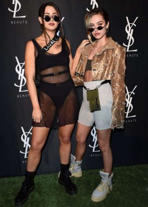 Delilah Hamlin and Ella Angel  - YSL Beauty Festival Featuring Halsey in Palm Springs
