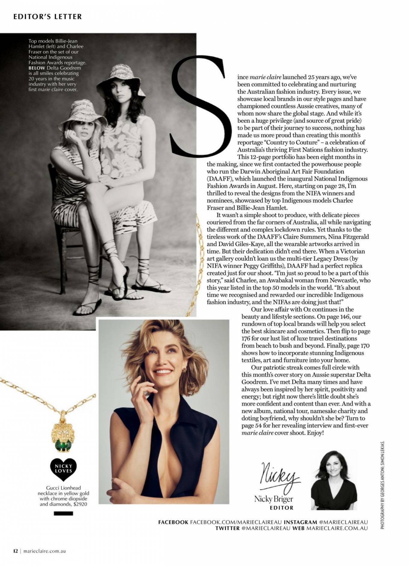 Delta Goodrem 2020 : Delta Goodrem – Marie Claire magazine (Australia – September 2020)-09