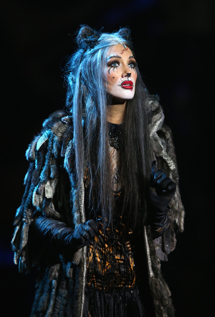 Delta Goodrem - Performs a scene from CATS during the CATS media call in Melbourne