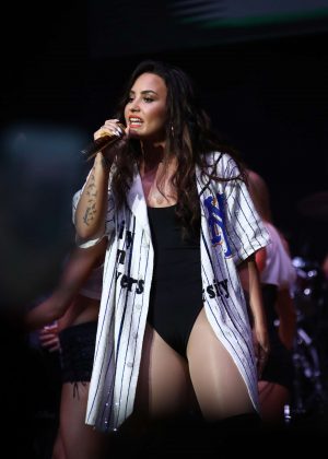 Demi Lovato - 2017 Billboard Hot 100 Festival at Jones Beach Theater in Wantagh