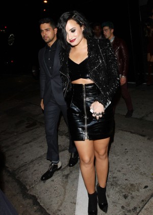 Demi Lovato - American Music Awards after party in West Hollywood