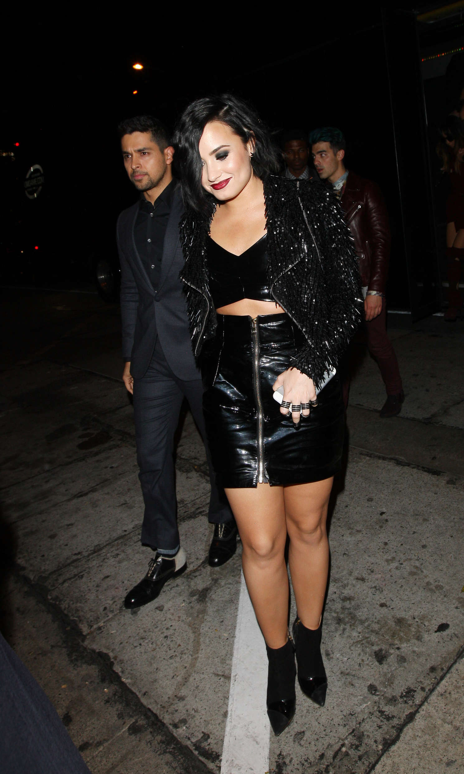 Demi Lovato 2015 : Demi Lovato: American Music Awards after party -09