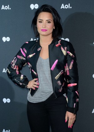 Demi Lovato - AOL NewFront 2016 in New York City