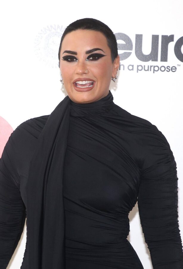 Demi Lovato - Elton John AIDS Foundation's 2022 Academy Awards Viewing Party