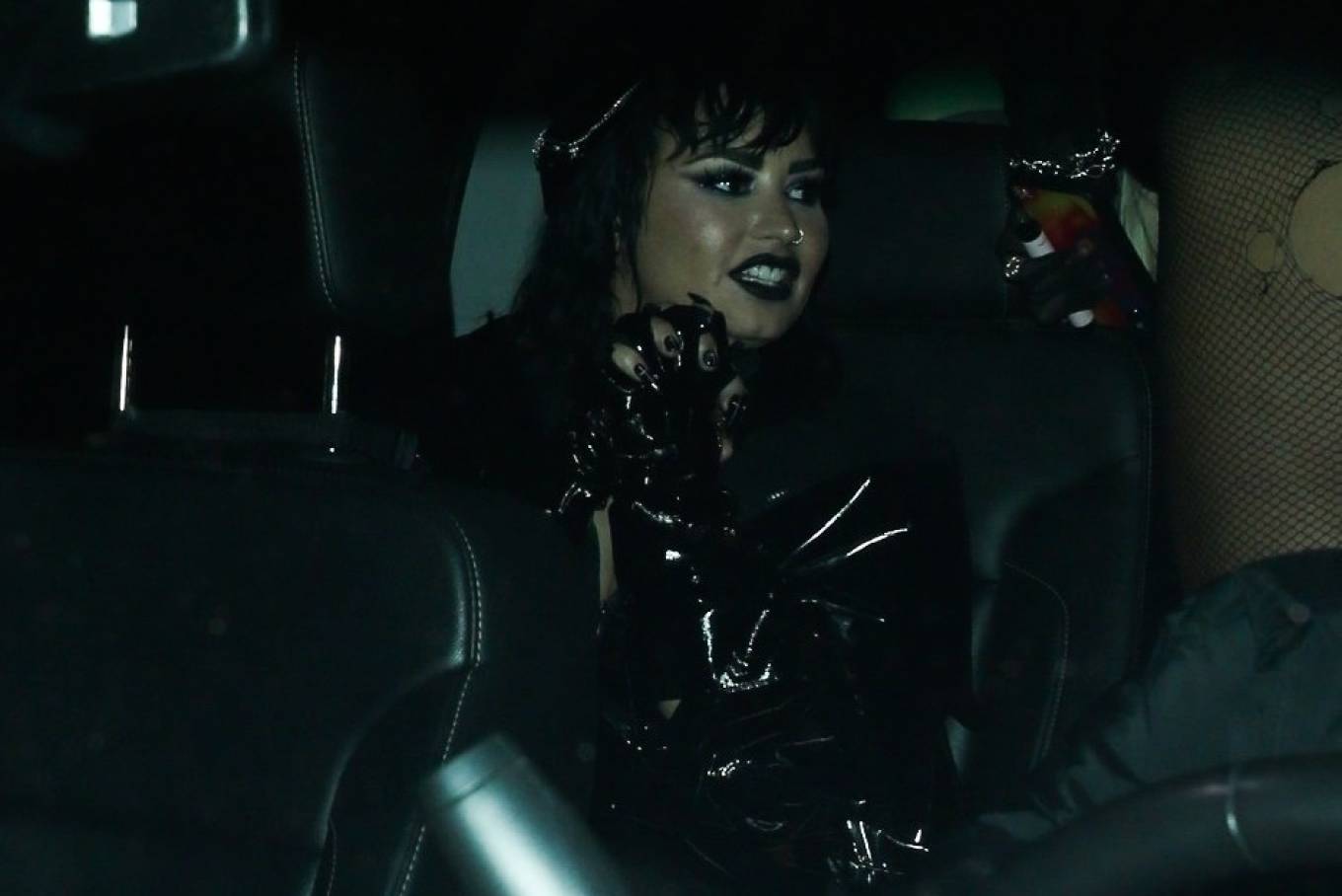 Demi Lovato 2021 : Demi Lovato – leaves a Halloween party in West Hollywood-19