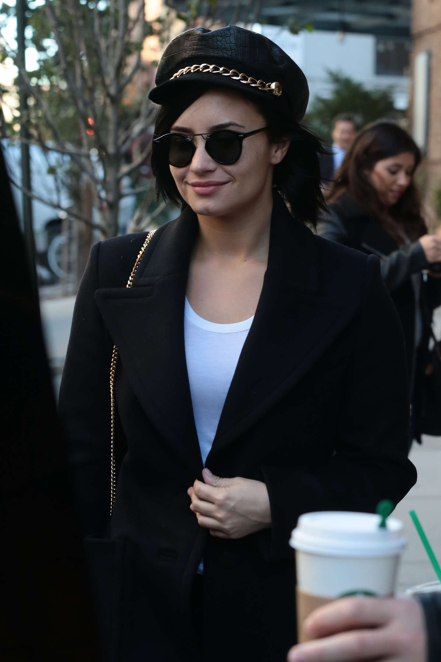 Demi Lovato - Leaving her hotel in NY