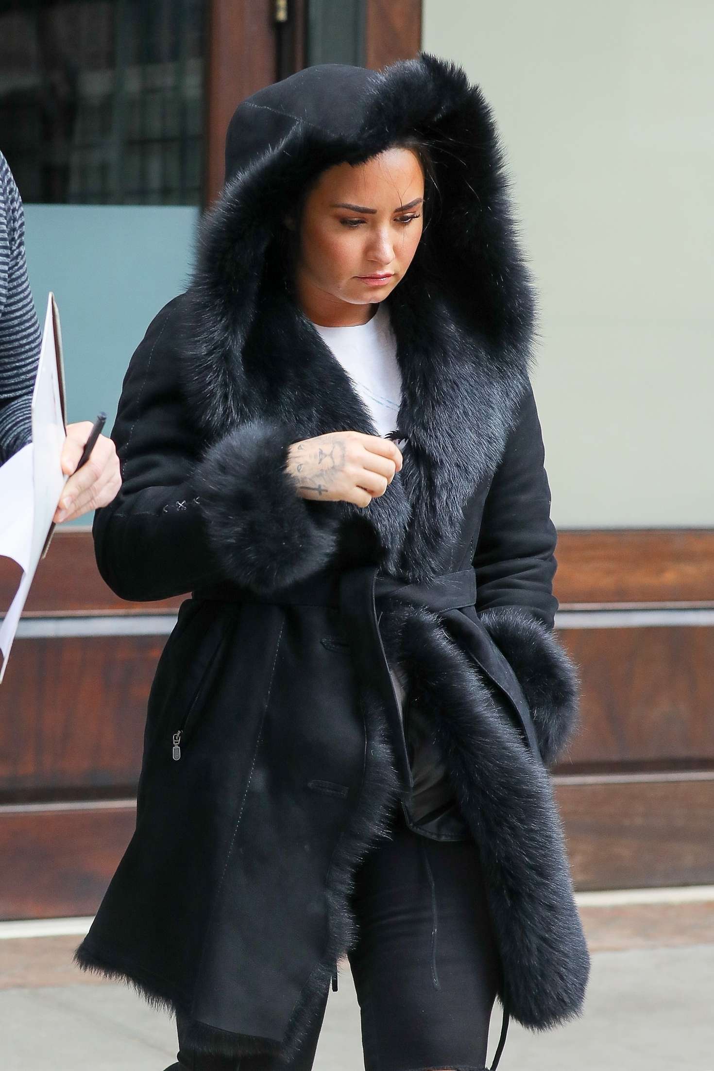 Demi Lovato - Leaving her hotel in NYC