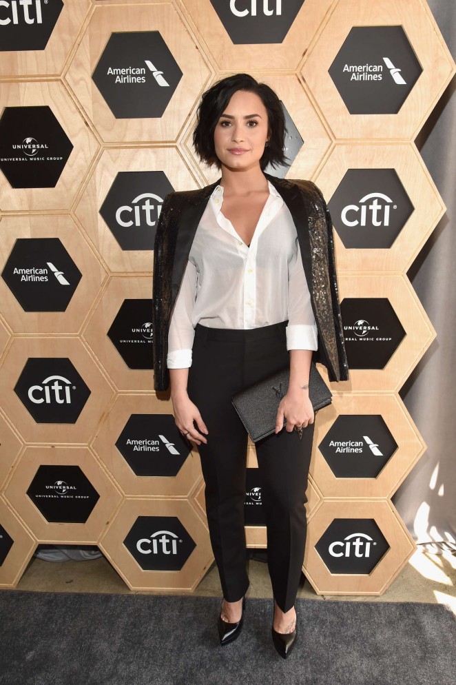 Demi Lovato - Lucian Grainge's 2016 Artist Showcase in LA