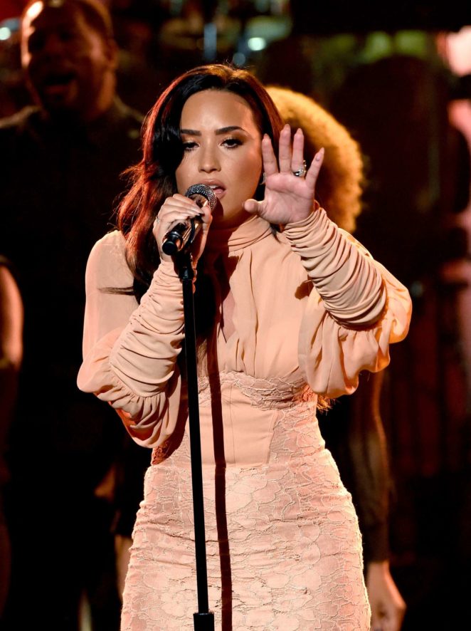 Demi Lovato - 'One Voice: Somos Live! A Concert For Disaster Relief' in LA