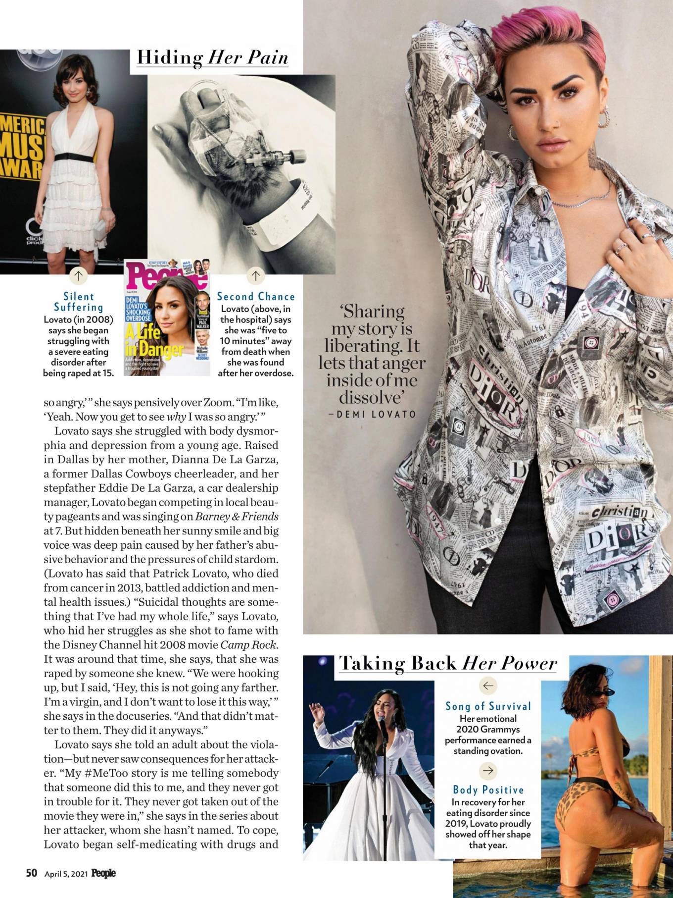Demi Lovato 2021 : Demi Lovato – PEOPLE Magazine (April 2021)-02