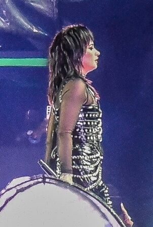 Demi Lovato - performing at Rock in Rio in Brazil