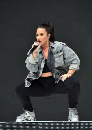 Demi Lovato - Performs at Capital FM Summertime Ball 2018 in London