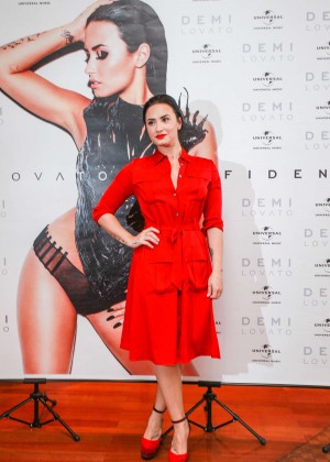 Demi Lovato - Promotional Press Conference in Sao Paulo
