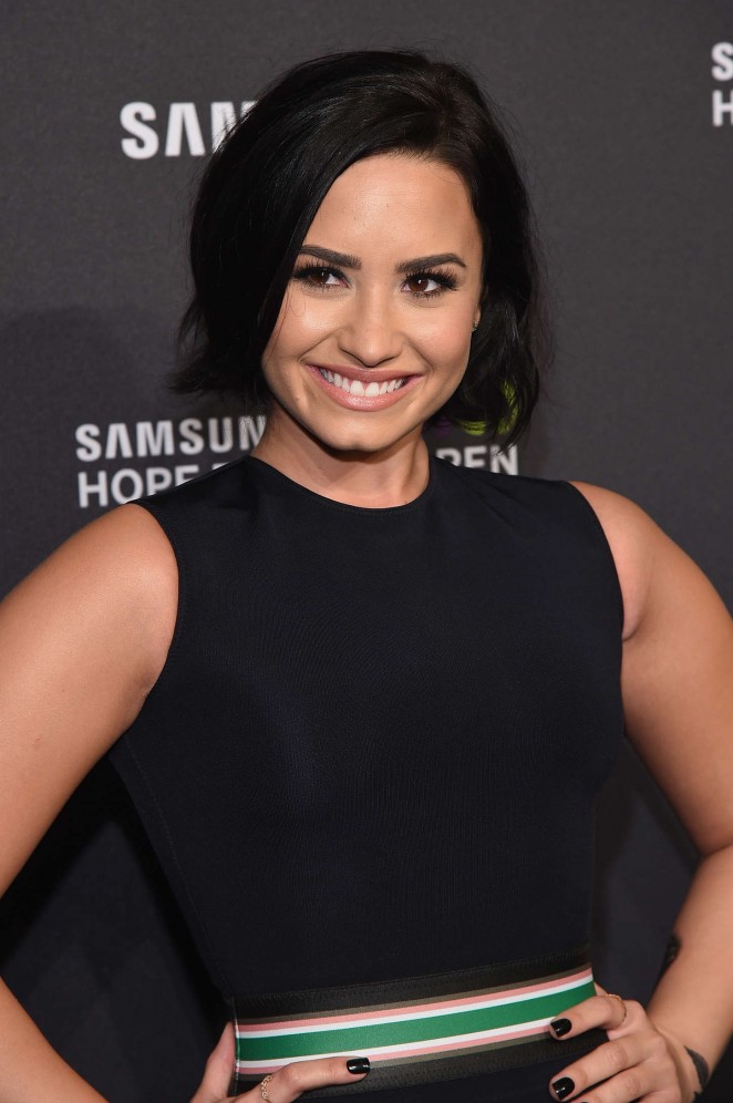 Demi Lovato - Samsung Hope for Children Gala 2015 in NYC