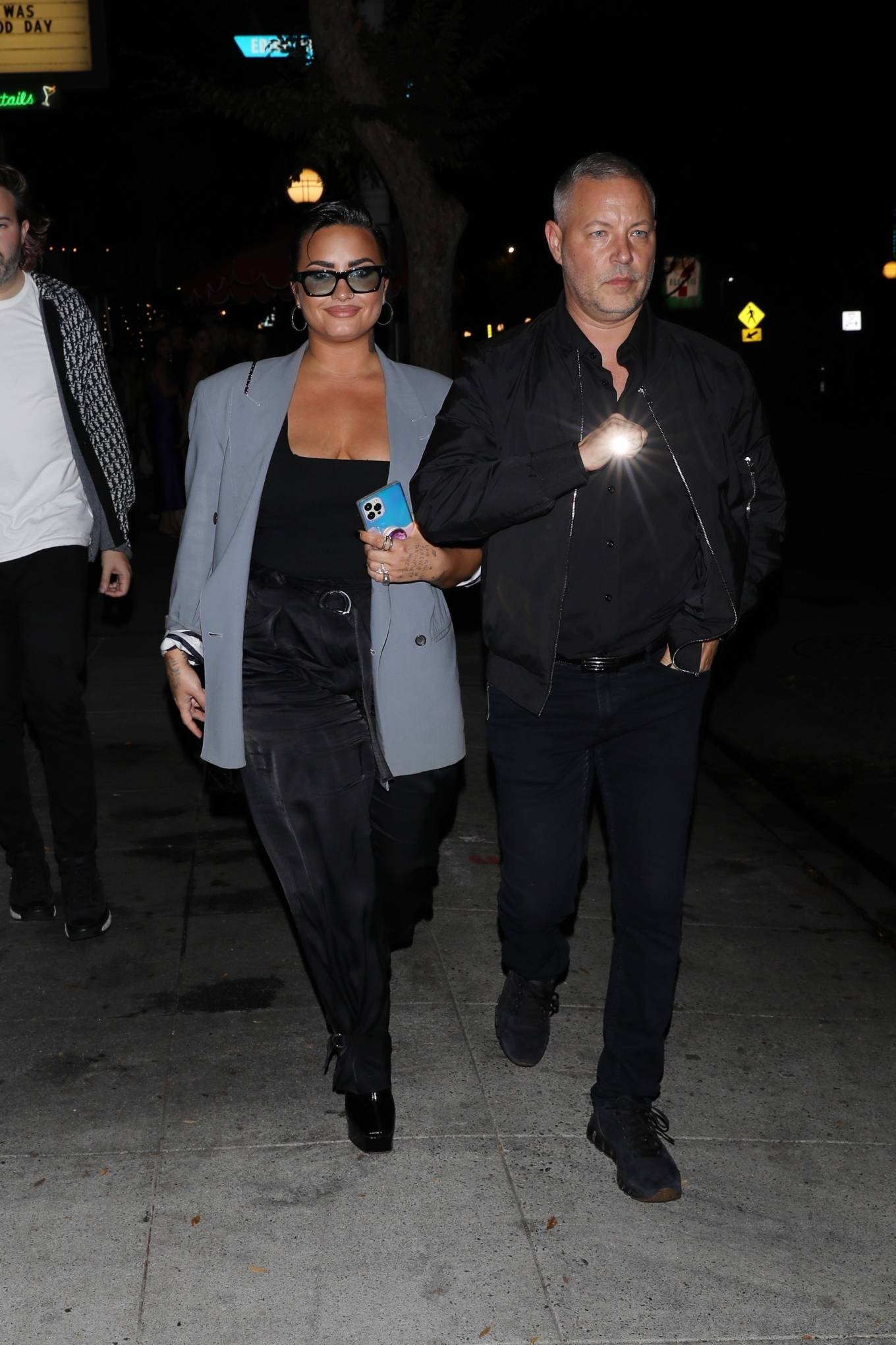 Demi Lovato 2021 : Demi Lovato – steps out to party at Delilah in West Hollywood-06