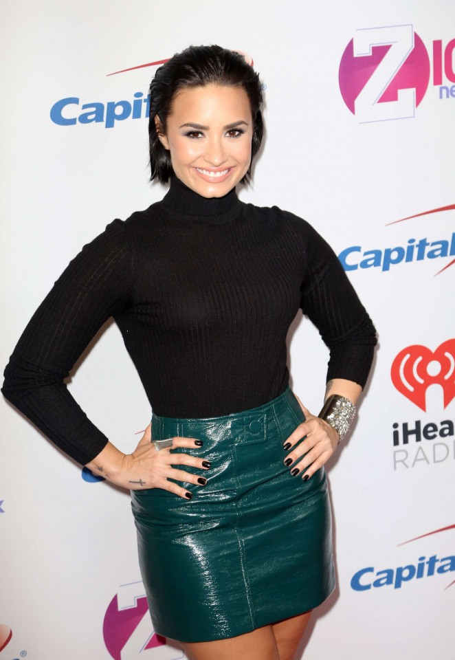 Demi Lovato - Z100's Jingle Ball 2015 in NYC