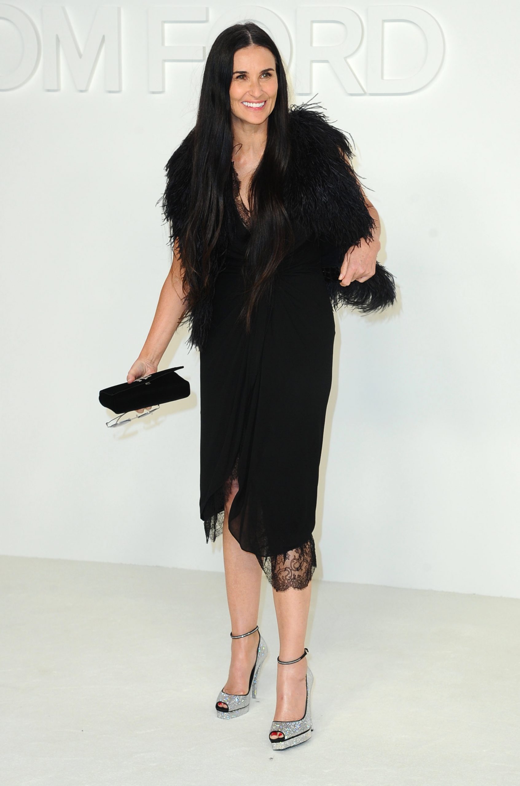 Demi Moore - 2020 Tom Ford AW20 Show in Hollywood-01 | GotCeleb