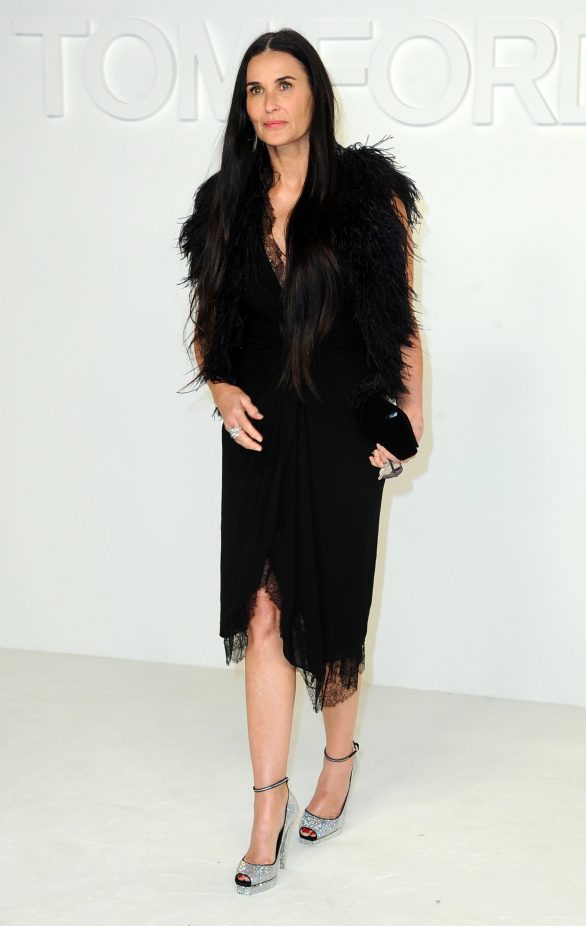 Demi Moore - 2020 Tom Ford AW20 Show in Hollywood