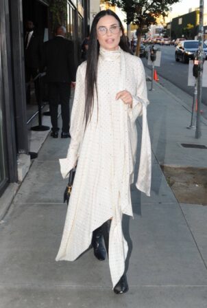 Demi Moore - Attends Brian Bowen Smith's Drivebys Book Launch And Gallery Viewing in Los Angeles