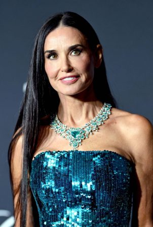 Demi Moore - Chopard Trophy at 2024 Cannes Film Festival