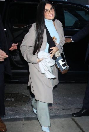 Demi Moore - Press Day for 'Feud Capote vs. The Swans' at the Whitby Hotel in NY
