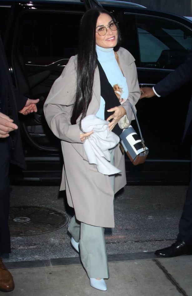 Demi Moore - Press Day for 'Feud Capote vs. The Swans' at the Whitby Hotel in NY