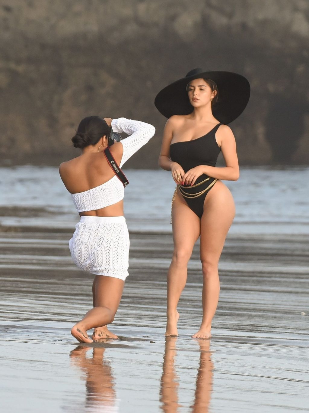 Demi Rose â€“ Spotted on the beach during a photoshoot in Bali Indonesia