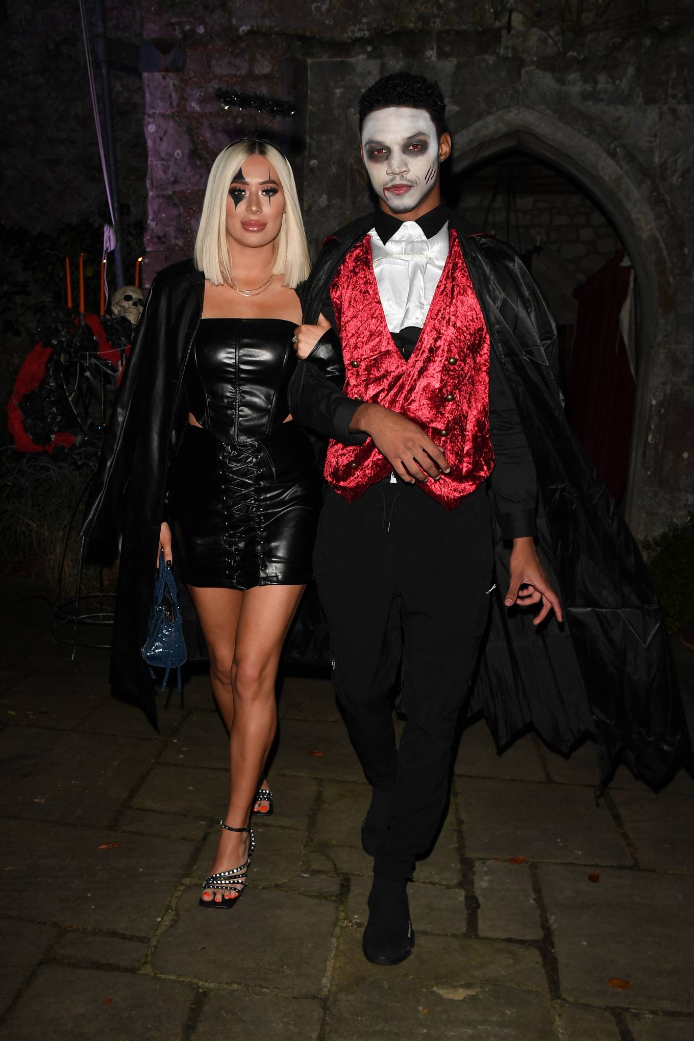 Demi Sims 2021 : Demi Sims – TOWiE TV Show filming, Halloween Special-08
