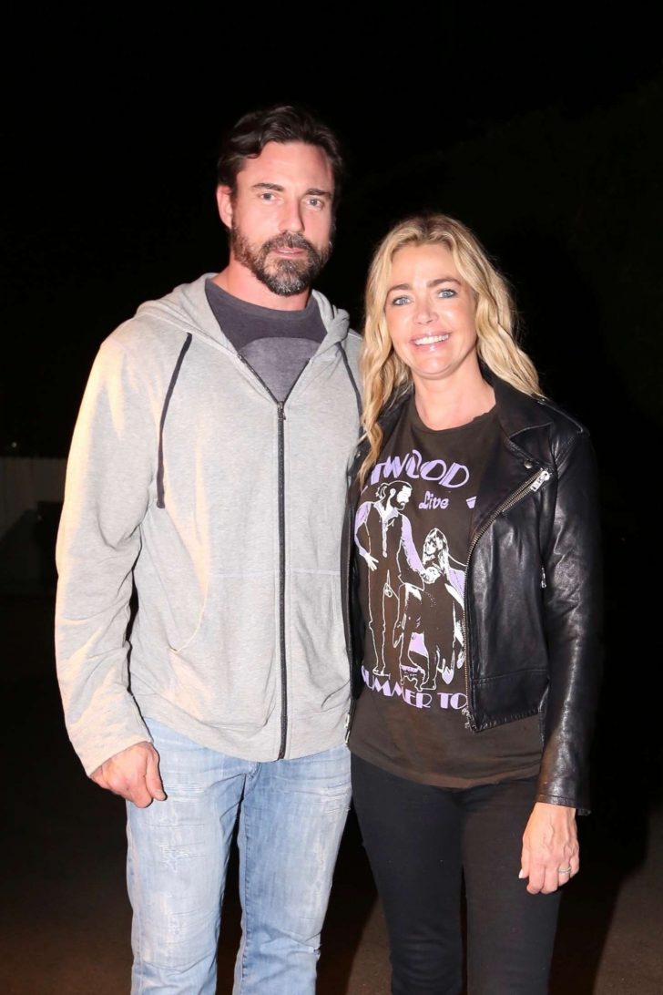 Denise Richards and Aaron Phypers at Giorgio Baldi in Santa Monica