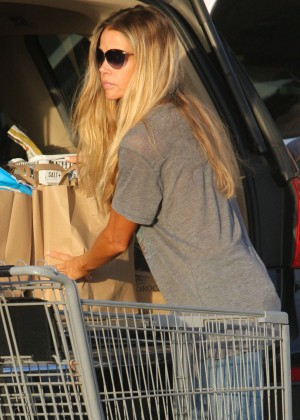 Denise Richards out Shopping in Malibu
