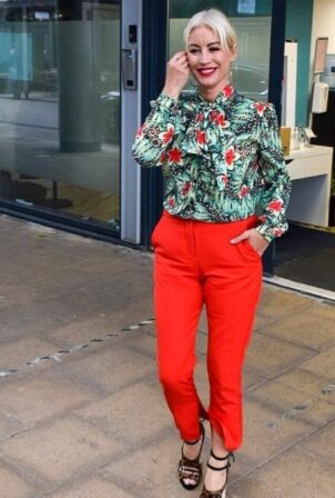 Denise Van Outen - Stepping out in Leeds