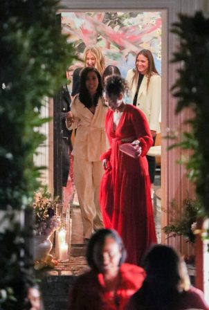 Denise Vasi - Leaving from a Kardashian dinner event in Los Angeles
