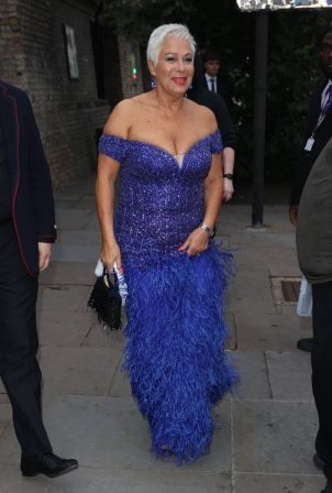 Denise Welch - Leaving The Sun's 'Who Cares Wins' Awards at The Roundhouse