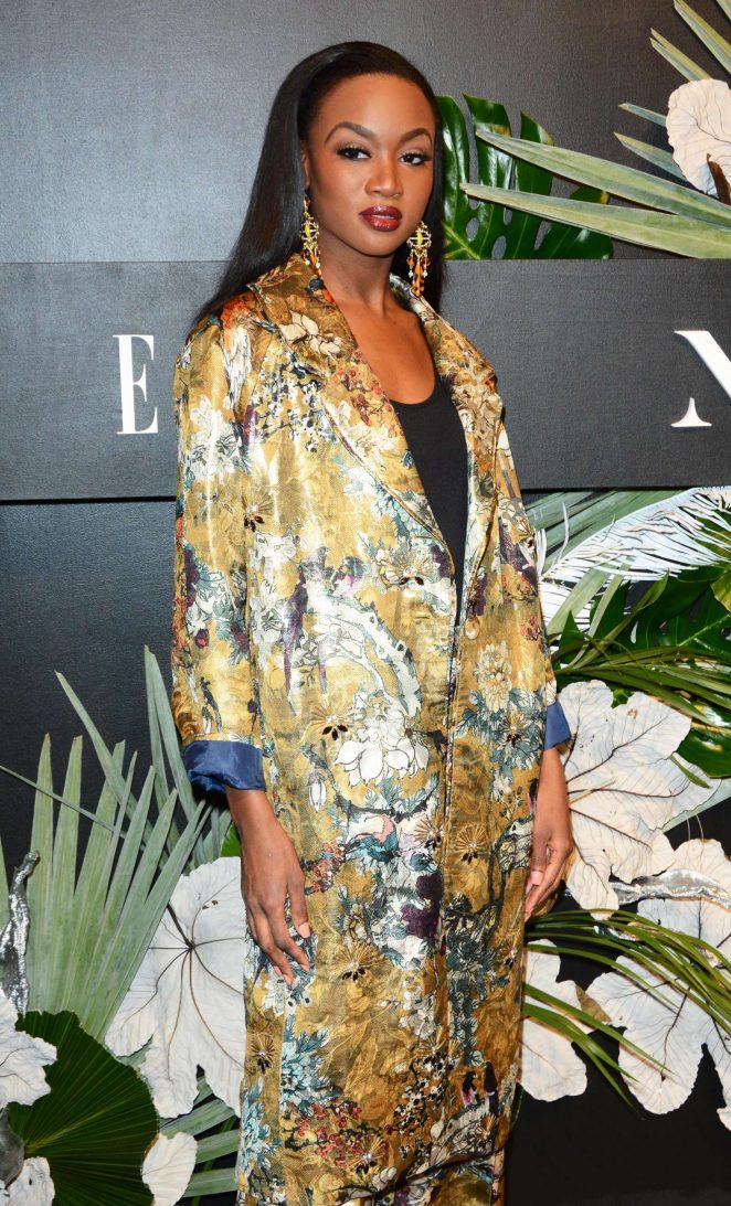 Deshauna Barber - E!, Elle and Img Host Kickoff Party in New York